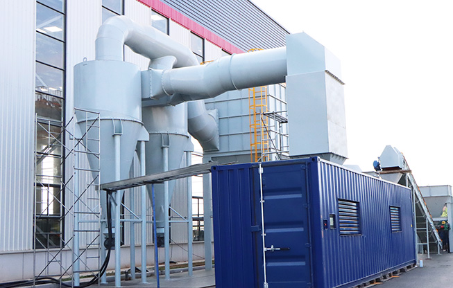 超音速渦旋機和幹式磁選設備研發和製造基地