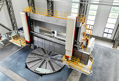 重型數控雙柱立車